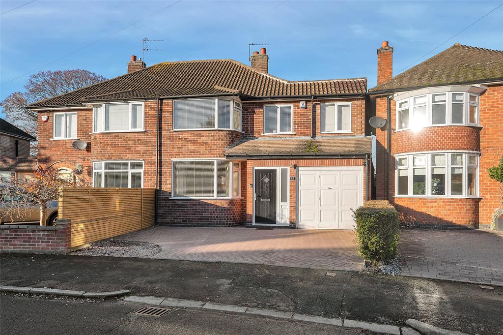 The Ringway, Queniborough, Leicester 4 bed semidetached house for sale