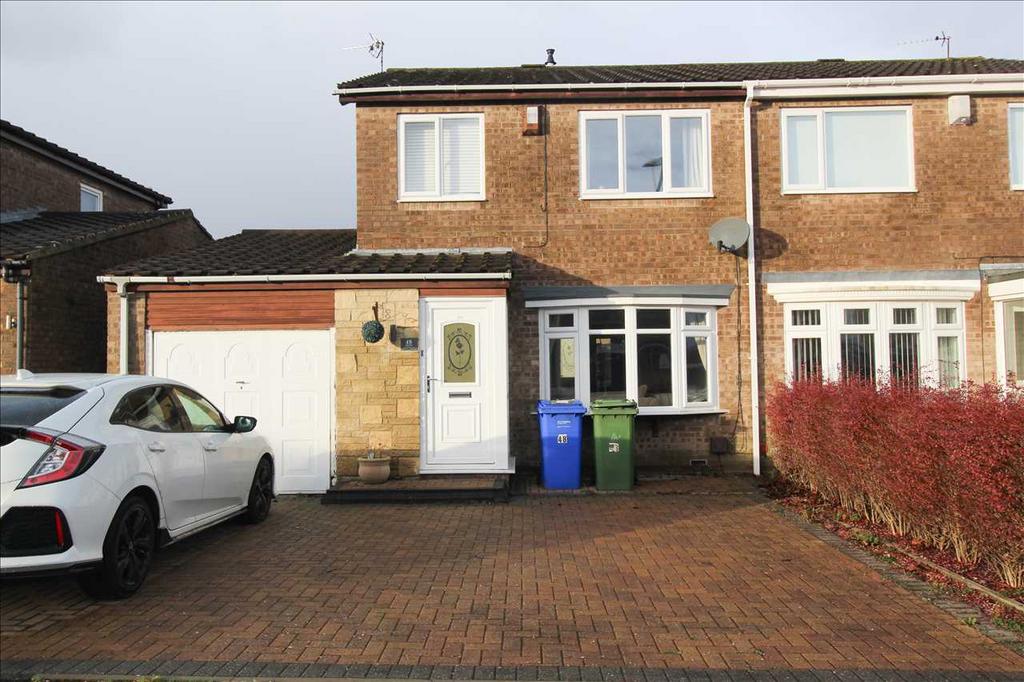 Kirton Way, Eastfield Dale, Cramlington 3 bed semidetached house for sale £215,000
