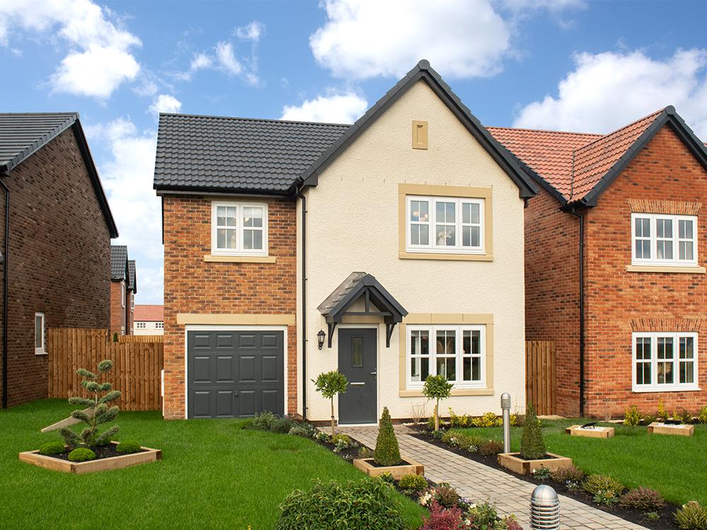External CGI of 3-bedroom Butler