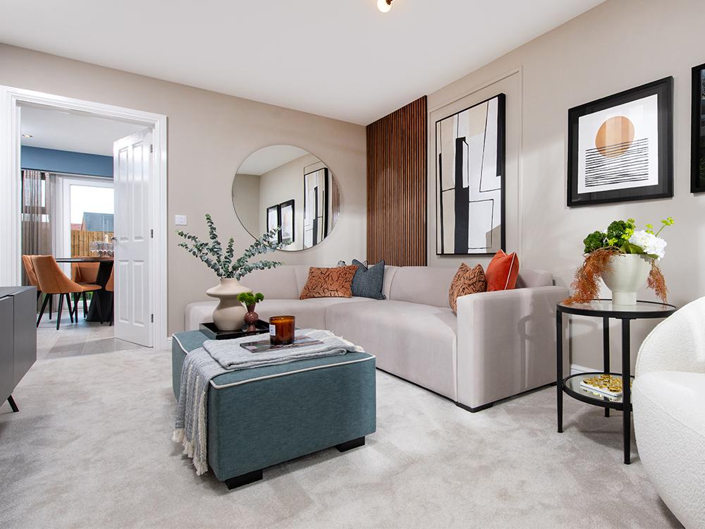 Light and spacious lounge