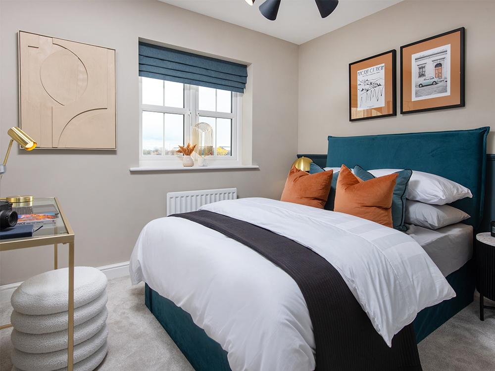 Perfectly sized third bedroom