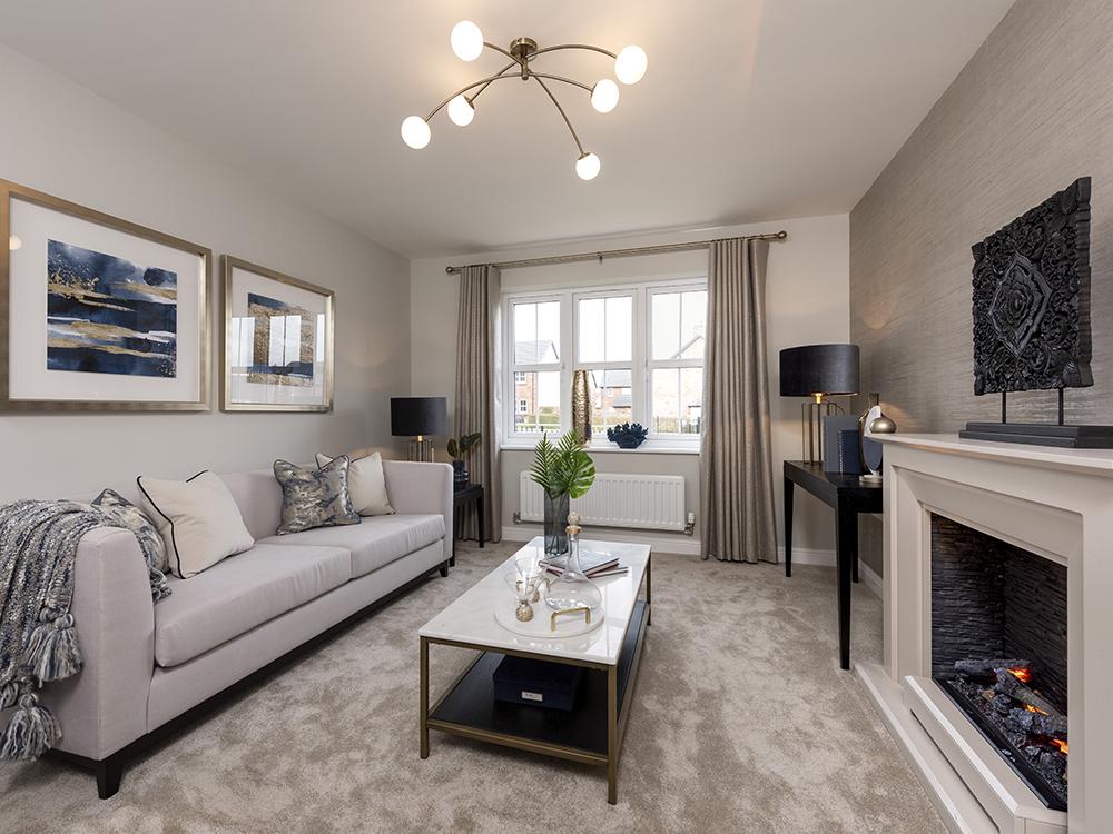 Spacious lounge