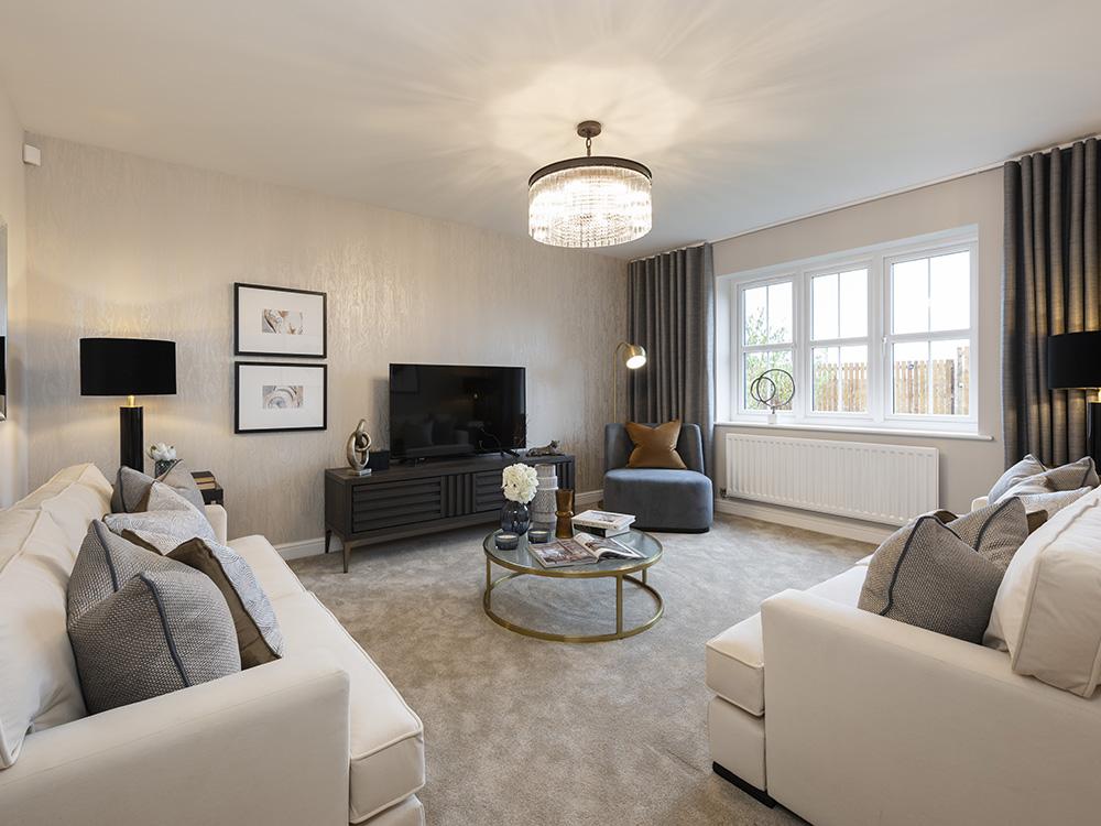 Light and spacious lounge