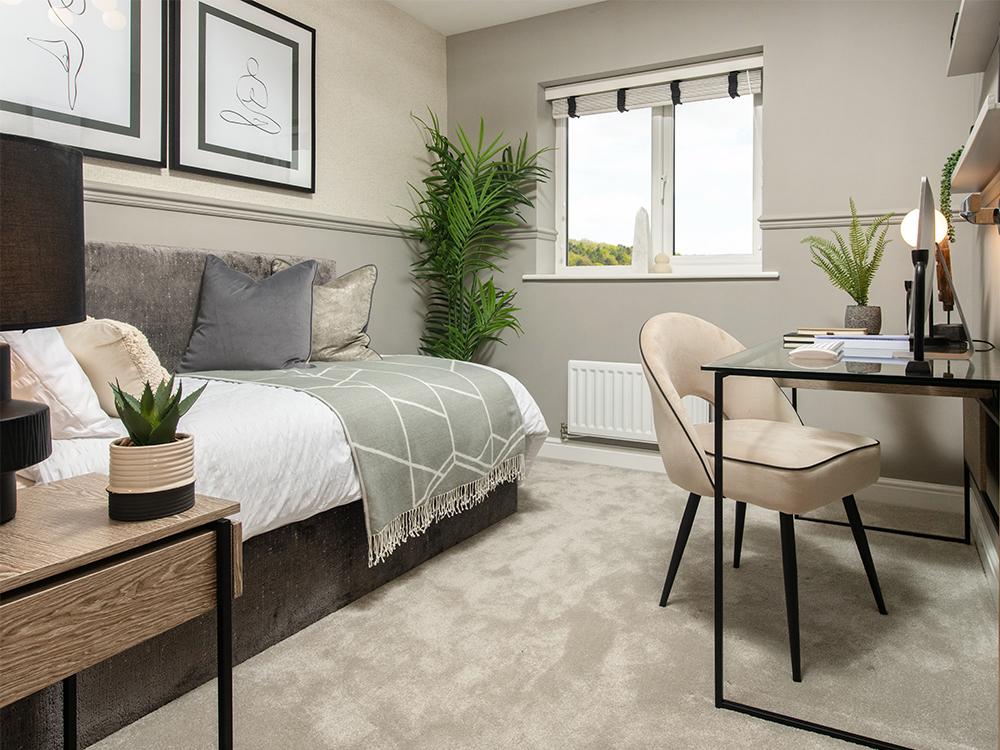Perfectly sized fifth bedroom