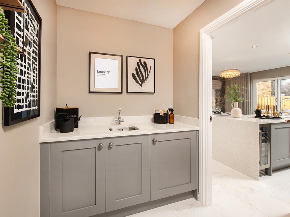Utility room with access to outside