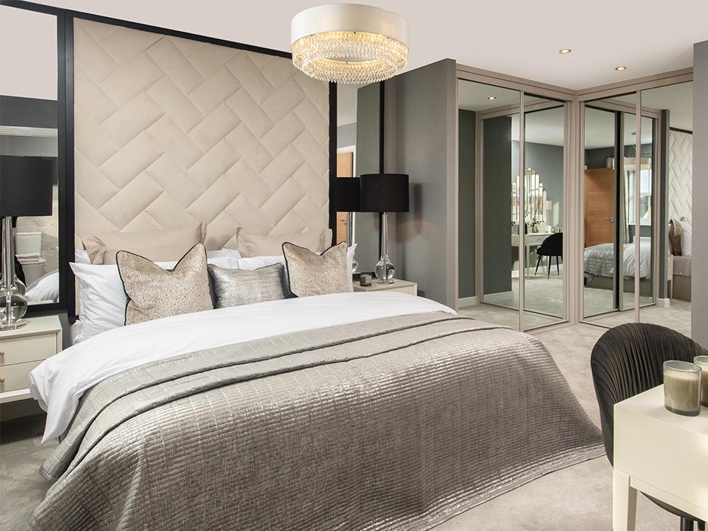 Master bedroom with en-suite bathroom