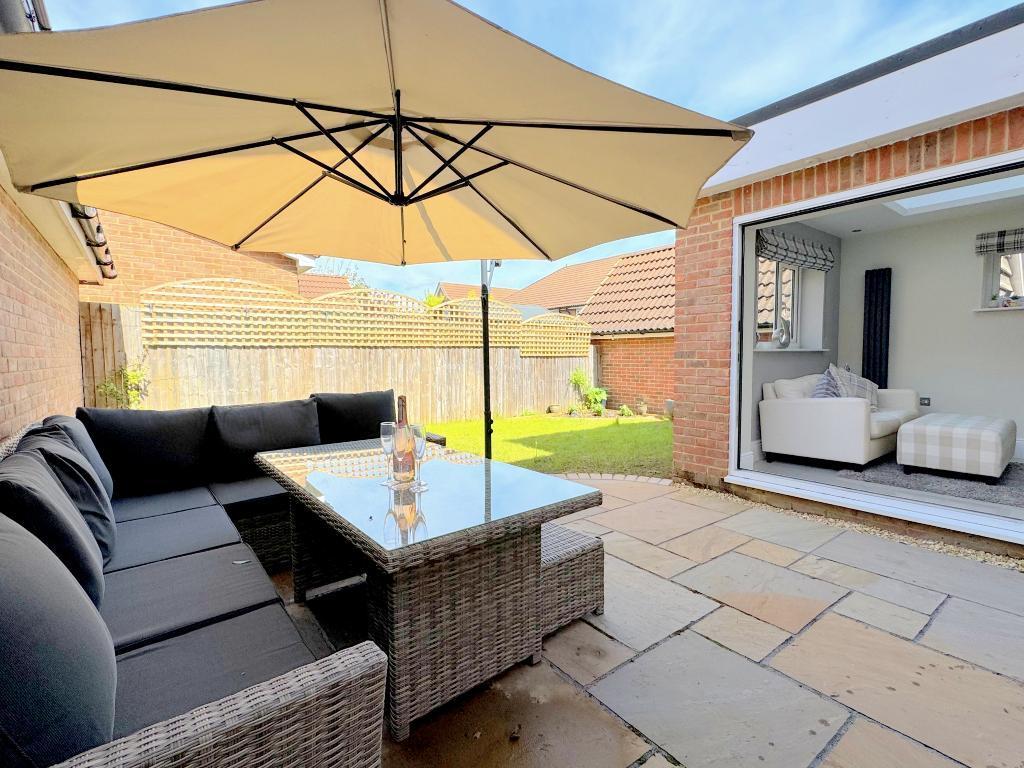 Beautiful rear patio