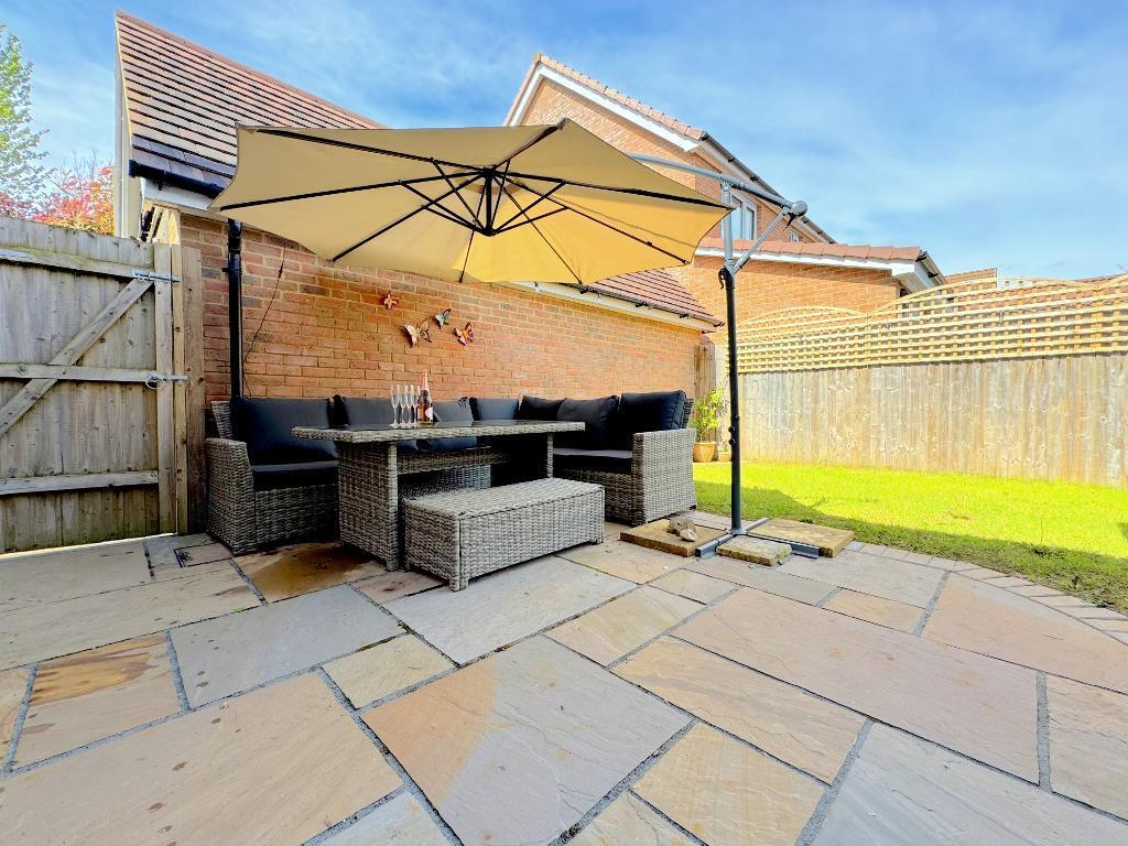 Beautiful rear patio