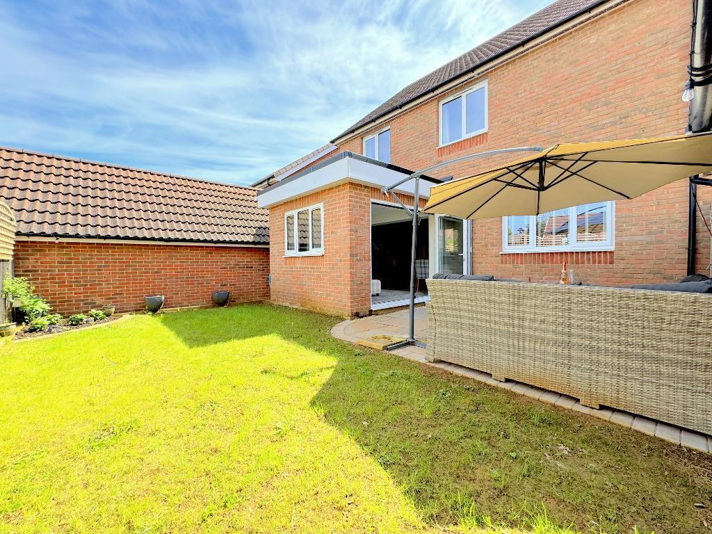 Private rear garden