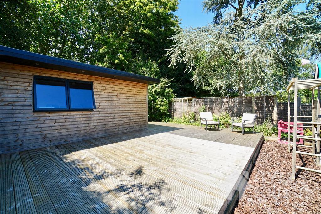 Mancave and decking
