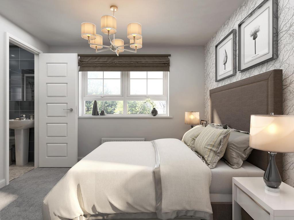 Typical Ennerdale master bedroom