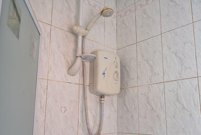 BATHROOM shower...