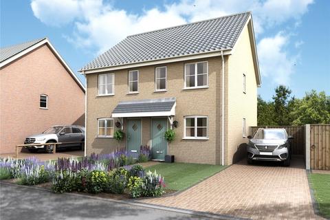 2 bedroom end of terrace house for sale - Plot 16 Nightingale Rise, Hamilton Way, Ditchingham, Bungay, NR35