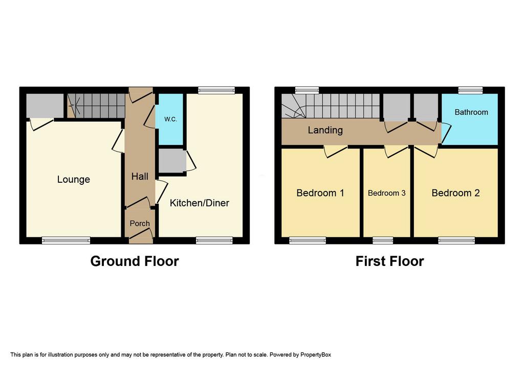 Delaval Court, Chichester, South Shields, Tyne and Wear, NE33 4DN 3 bed
