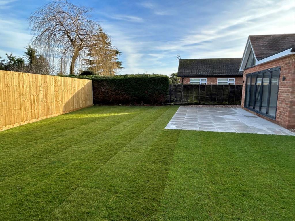 Rear garden