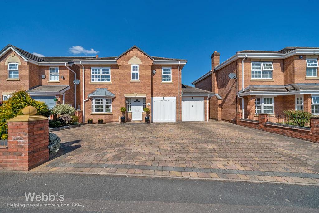 Highfields Park, Cheslyn Hay, Walsall WS6 4 bed detached house for sale