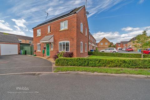 3 bedroom townhouse for sale, Wilton Close, Cannock WS11