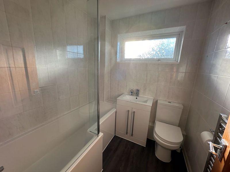 Bathroom with white