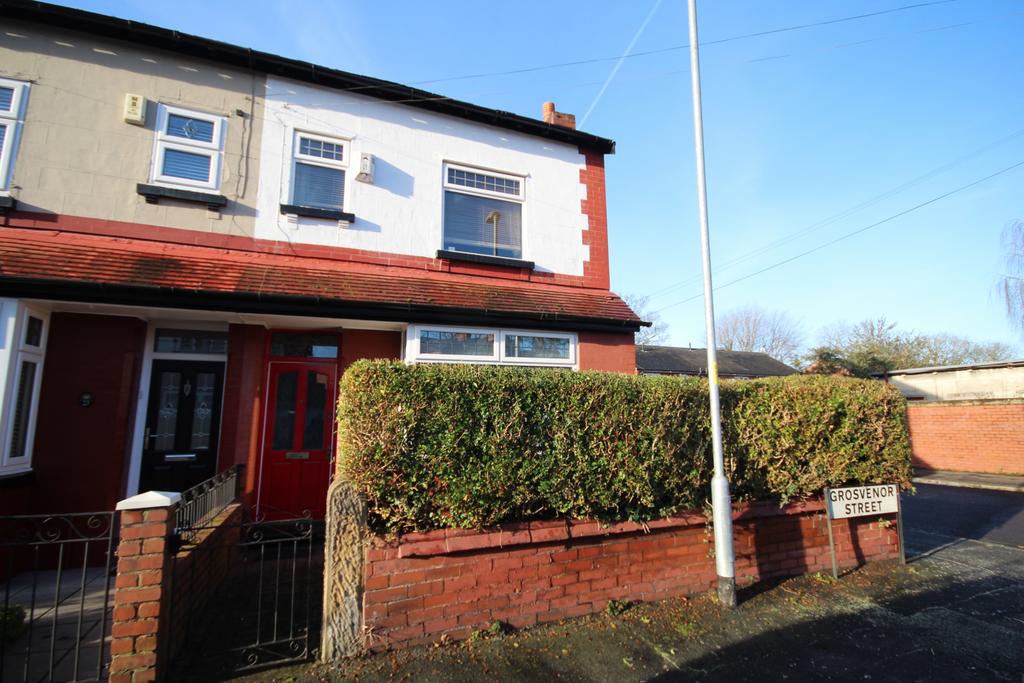 Grosvenor Street, Stretford, M32 8BR 3 bed end of terrace house for