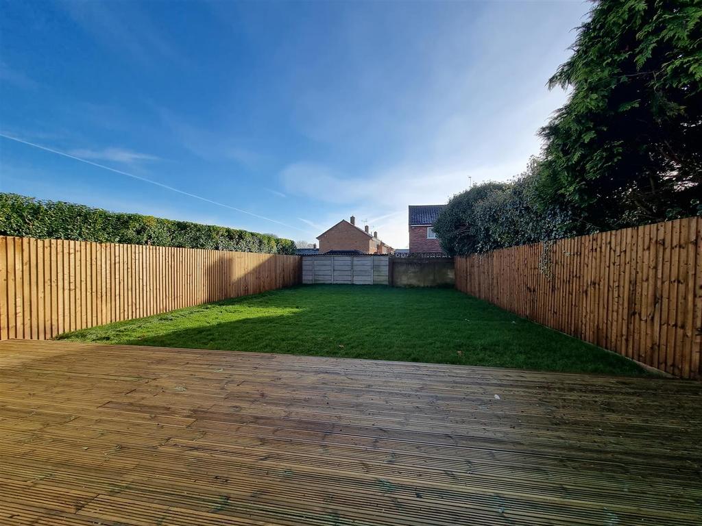 Rear garden