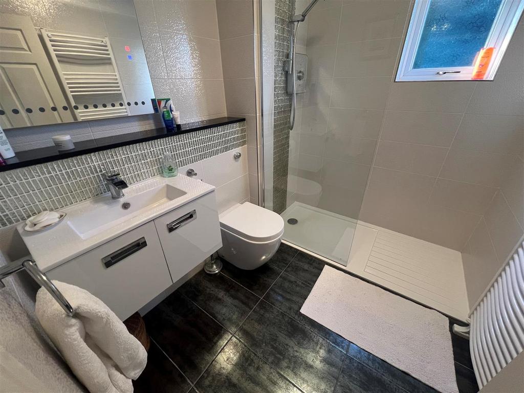 Refitted shower room
