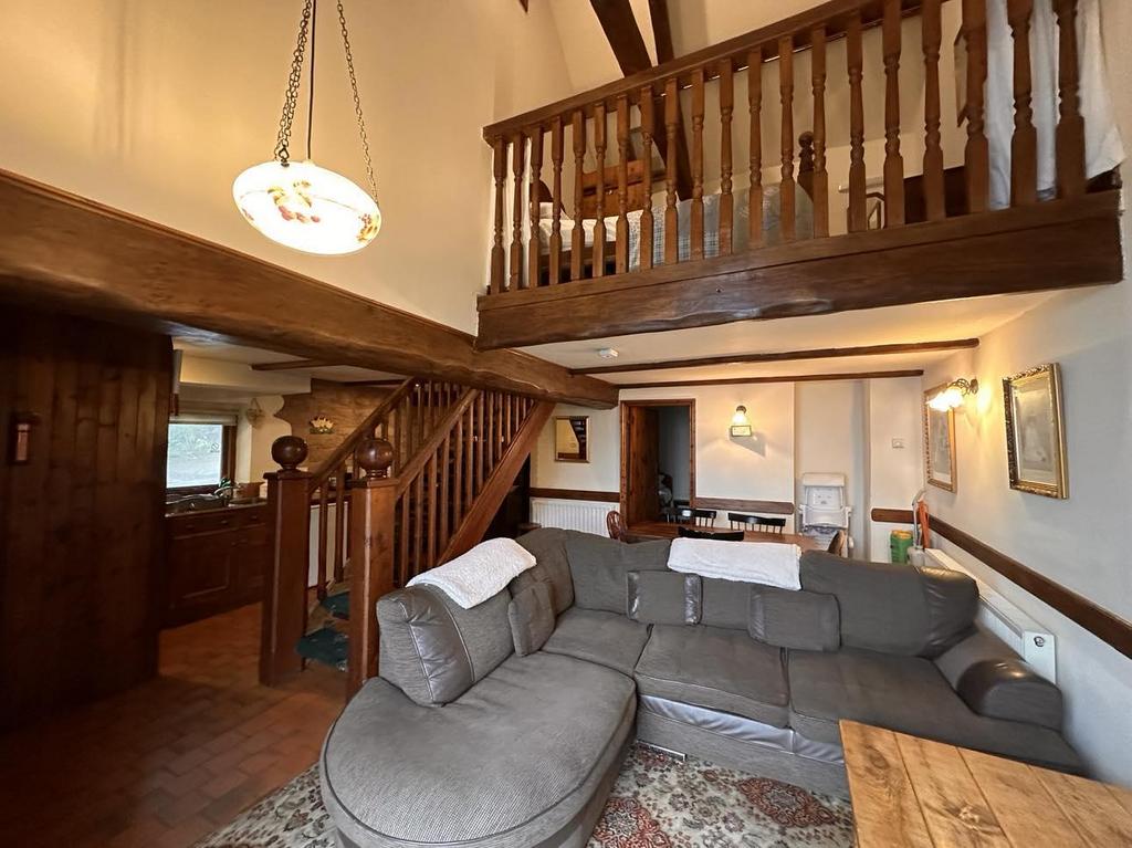 Coach House Open plan living with Mezzanine