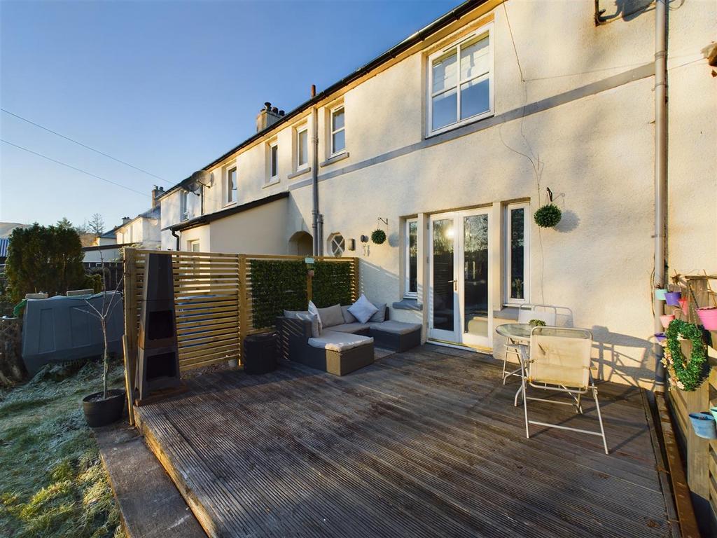 Rear patio