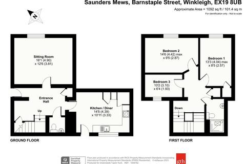 1 Saunders Mews, Winkleigh, EX19 8UB