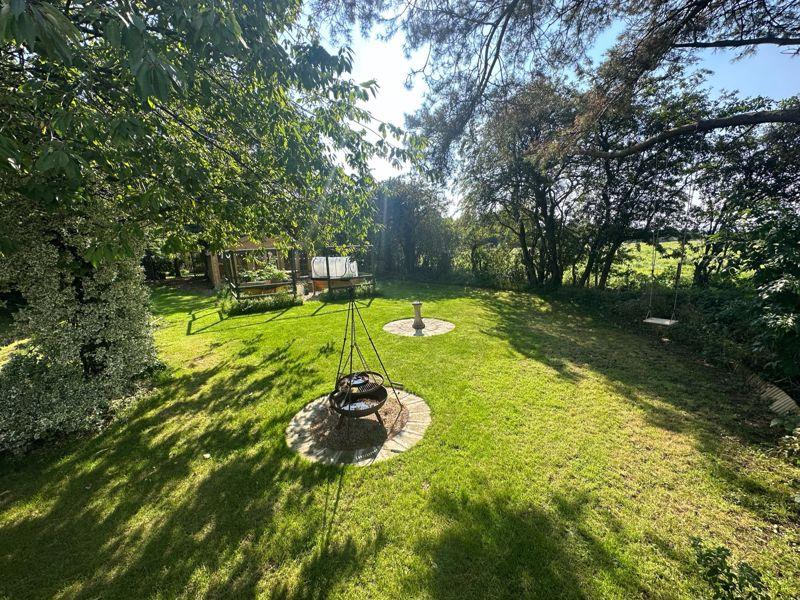 Rear garden