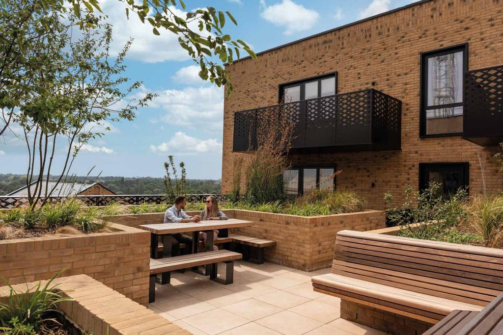 Roof terrace