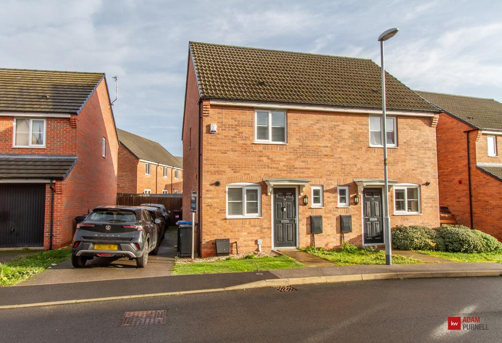 Slate Drive, Burbage, Leicestershire 2 bed semidetached house £210,000