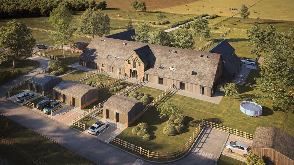 Plot 1, Rookery View, Stoke Hall Lane, Nantwich 4 bed barn conversion for sale £850,000