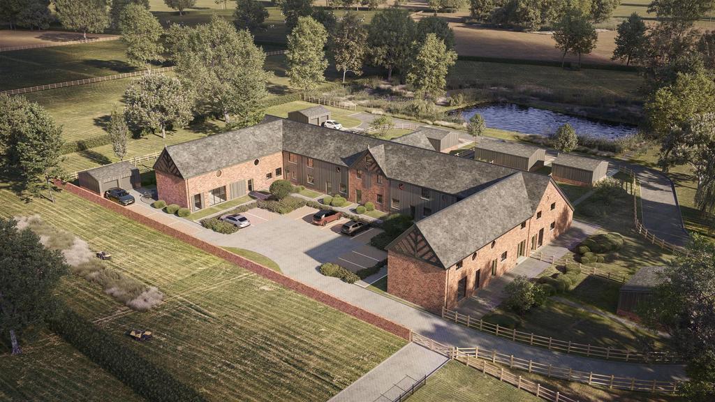 Plot 2, Rookery View, Stoke Hall Lane, Nantwich 4 bed barn conversion for sale £830,000