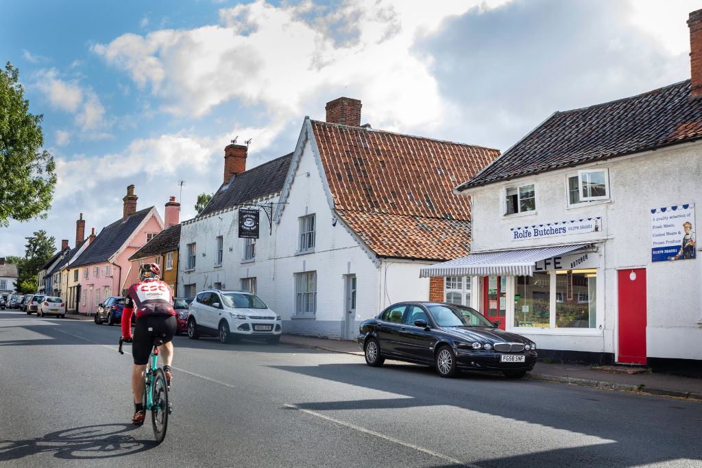 Popular mid Suffolk village