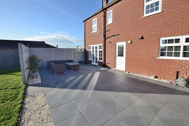 Rear patio