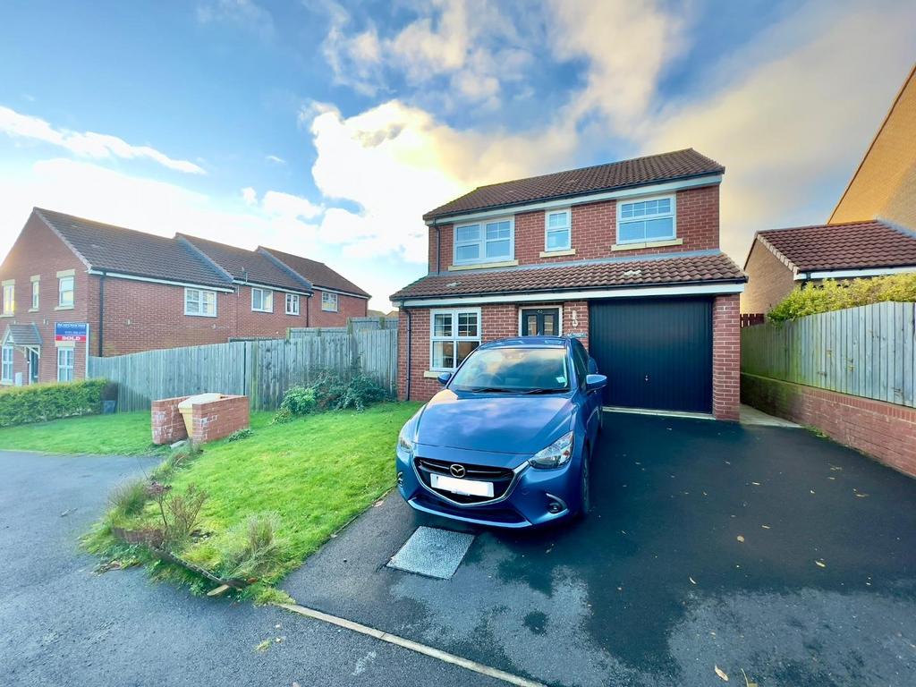 Chadwick Close, Ushaw Moor, Durham 3 bed detached house for sale £195,000