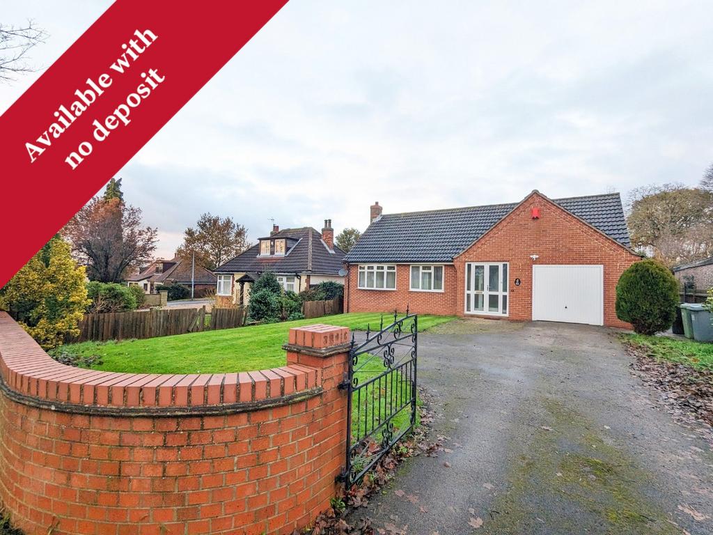 Hill Avenue, Grantham, NG31 3 bed bungalow £1,250 pcm (£288 pw)