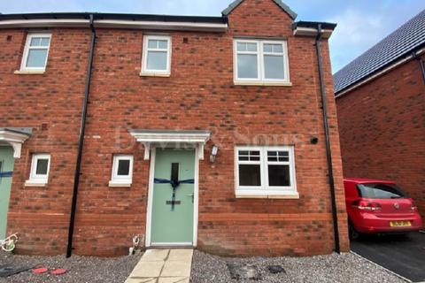 3 bedroom semi-detached house to rent, Sultan Glazier Close, Off mendalgief Road, Newport. NP20 2SH