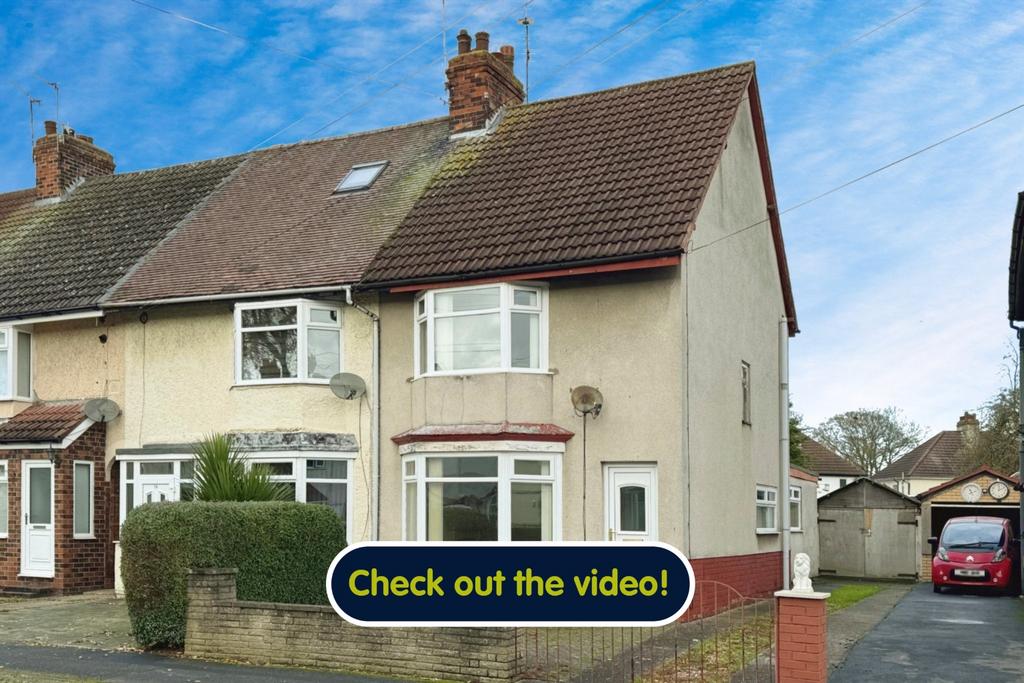 The Paddock, Hull, HU4 6XU 3 bed end of terrace house £150,000