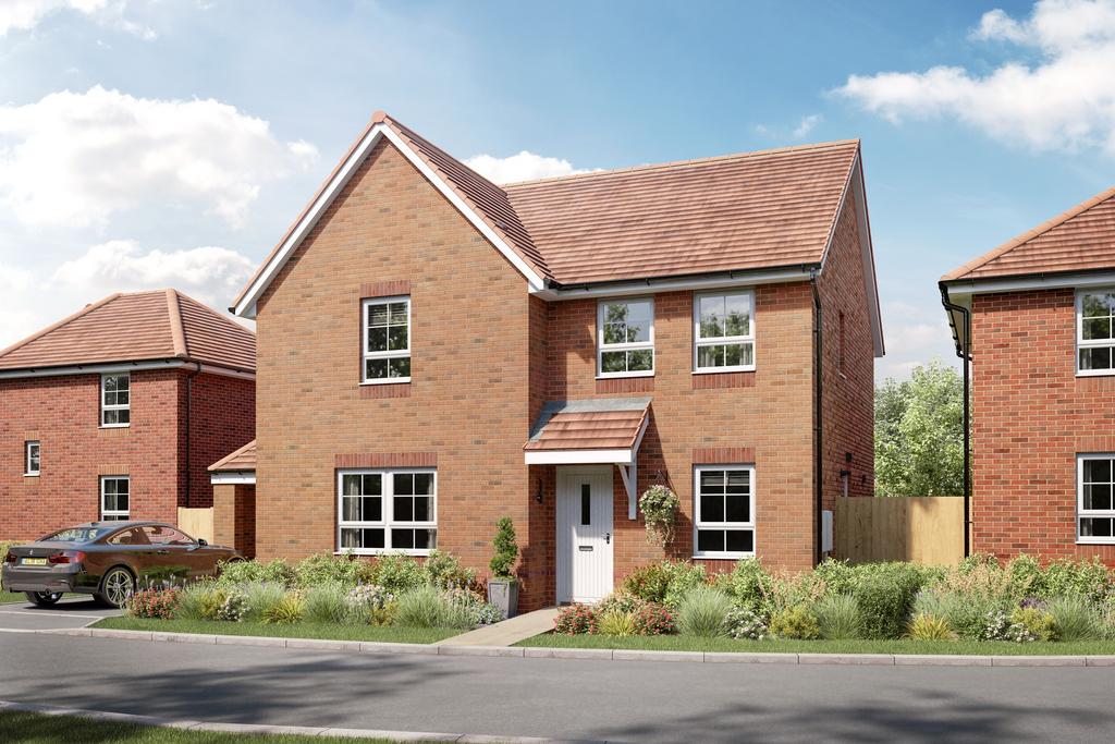 Radleigh at Barratt Homes at The Woodlands Herne Bay Road, Broad Oak