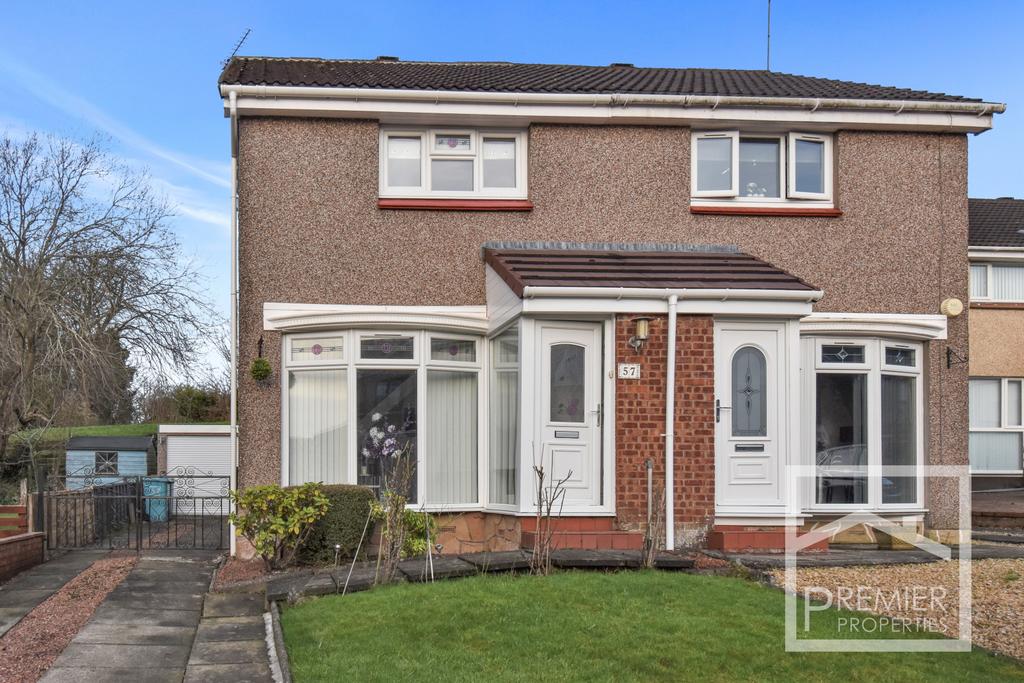 Osprey Drive, Uddingston 2 bed semidetached house £170,000