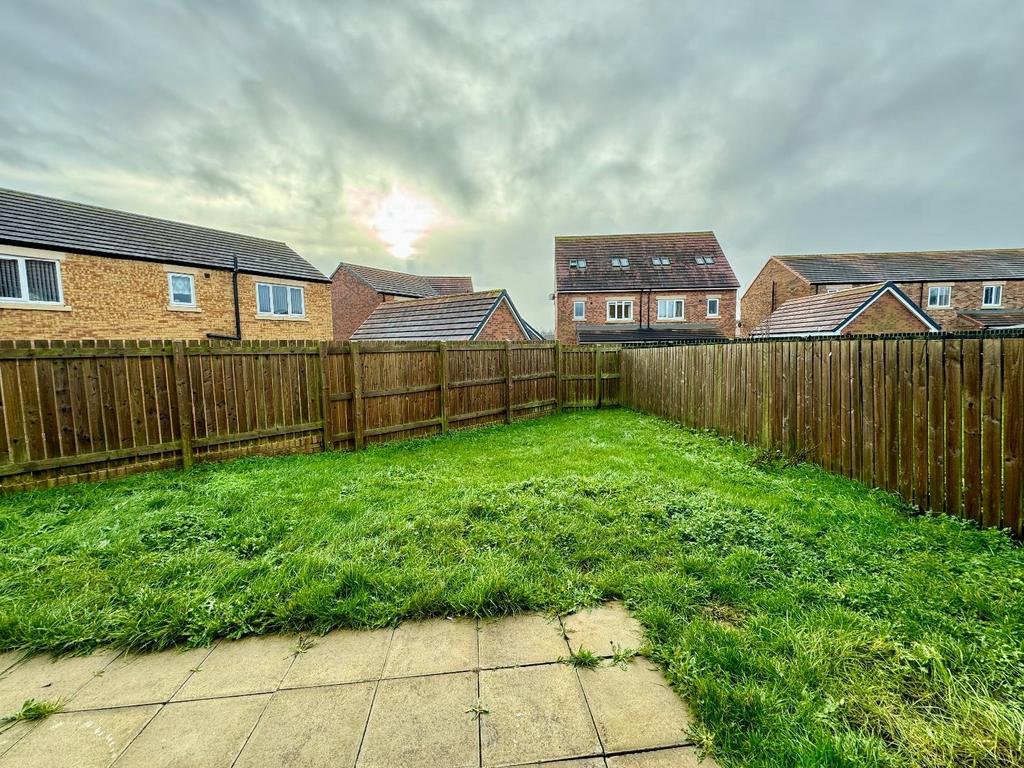 Rear garden