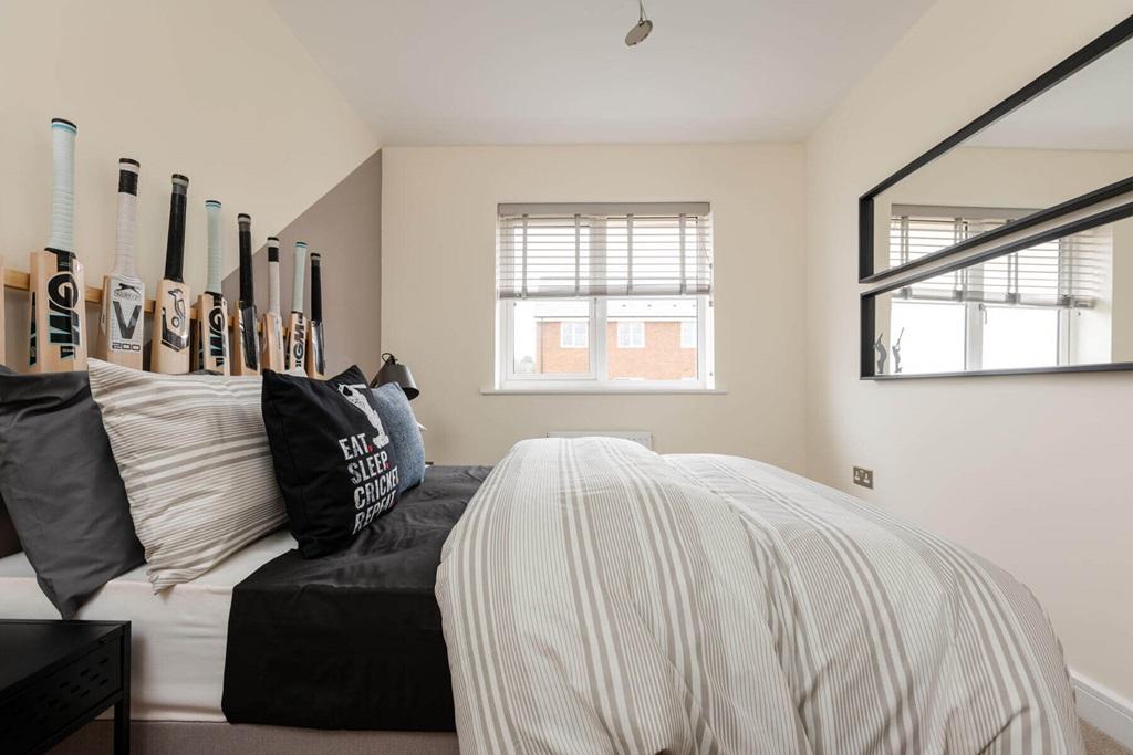 A fourth double bedroom could also be used as a...
