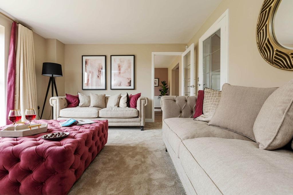 A bright and airy living room is the perfect...
