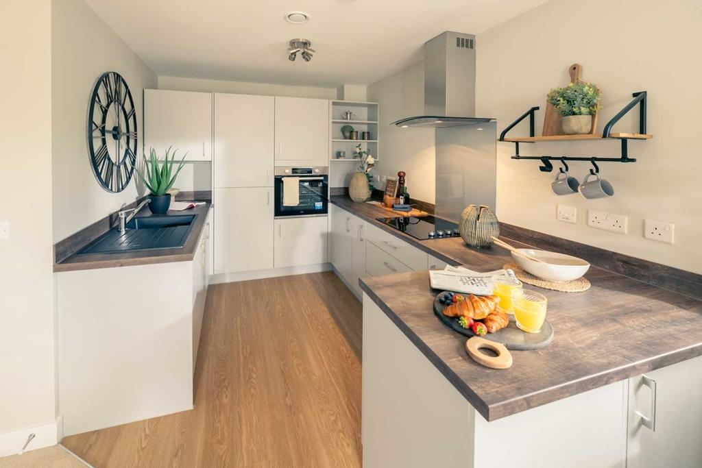 Waveney Place Show Apartment - Kitchen