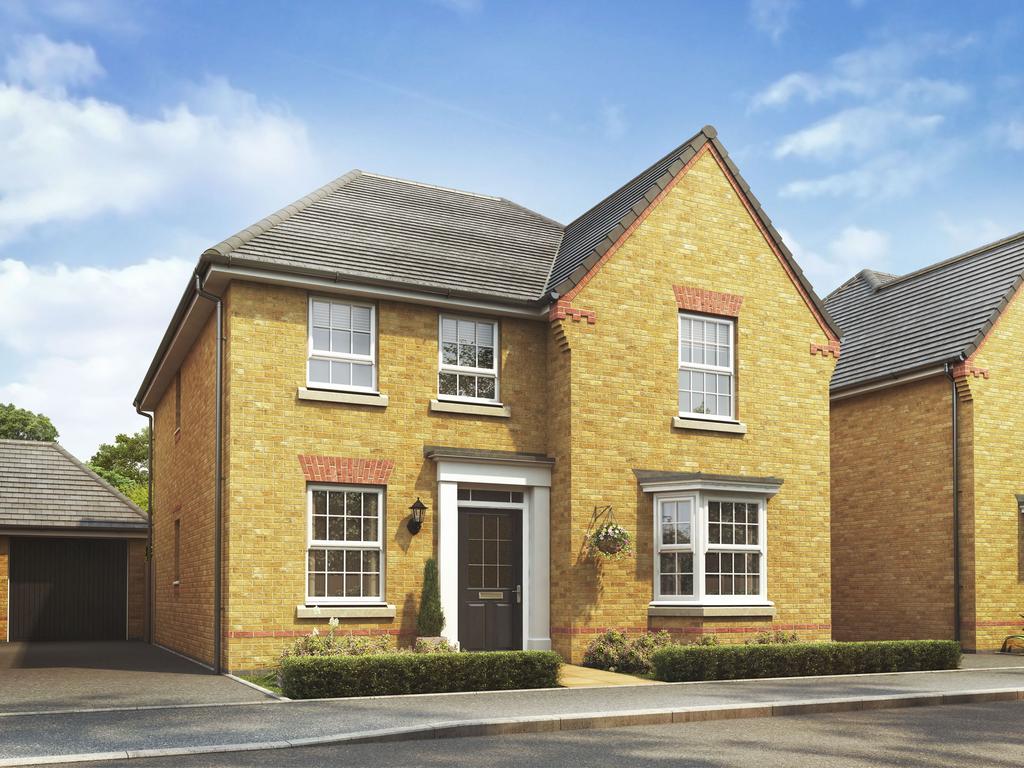 Detached 4 bedroom Holden external