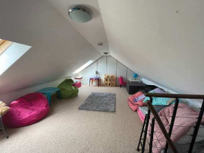 Attic hobbies room