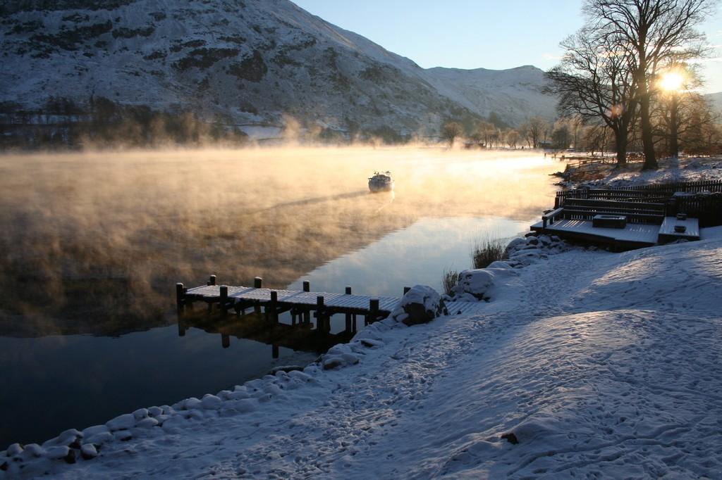 Wall Holm in Winter