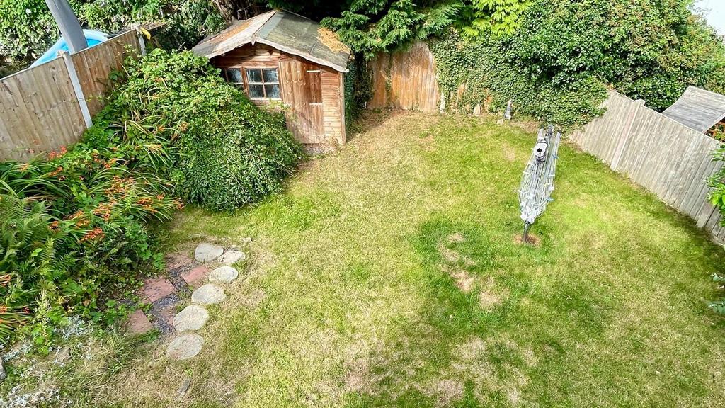 Rear garden