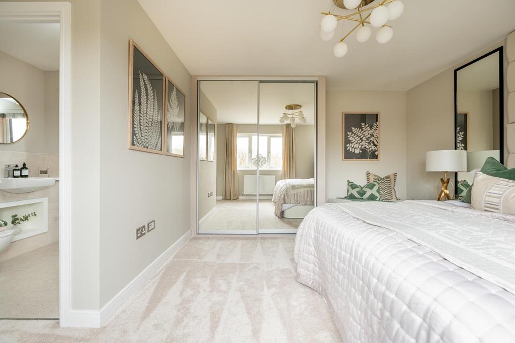 Plenty of space for bedroom furniture